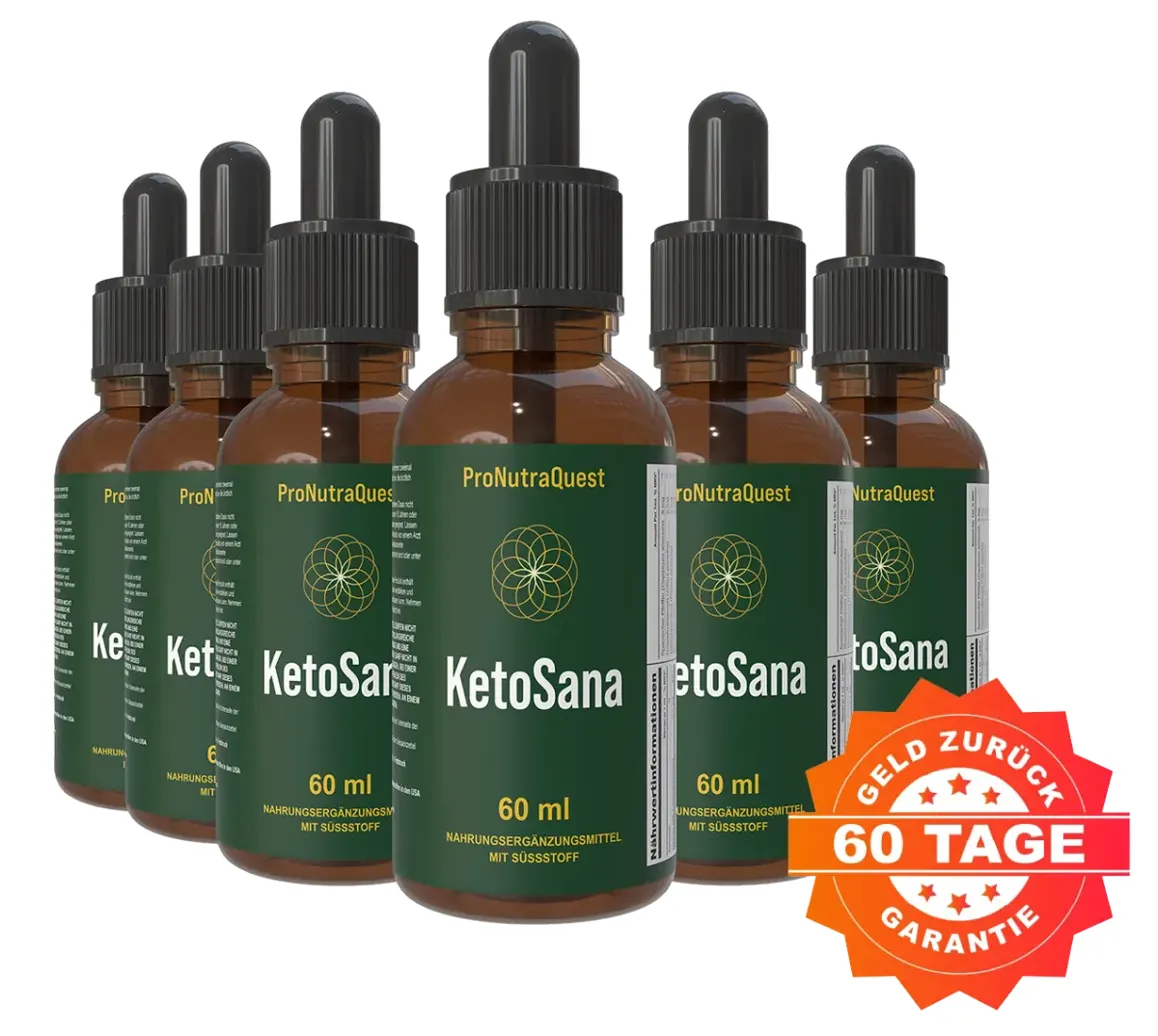 KetoSana 6 Bottle Best Value Package